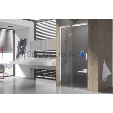Ravak shower door Matrix MSD2 120 bright alu + Transparent L/R