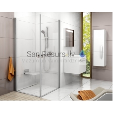 Ravak shower enclosure Chrome CRV1 80 white + Transparent