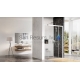 Ravak shower door Matrix MSD4 140 white + Transparent