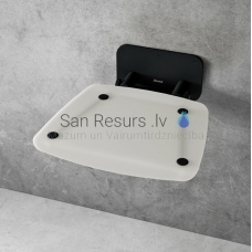 Ravak shower seat OVO-B II-CLEAR/BLACK