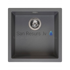Reginox akmens masas virtuves izlietne Amsterdam 40 Grey Silvery 46x46cm