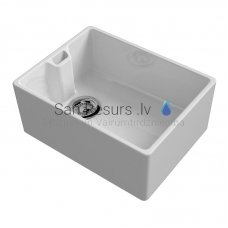 Reginos keramiska virtuves izlietne Belfast Contemporary White 45.5x59.5cm