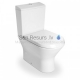 Cistern Nexo Compact, dugno jungtis, balta