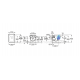 Унитаз Dama Compact, настенный, 360x500 мм, белый