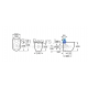 Toilet Meridian Compact, wall-mounted, 360x520 mm, universal outlet, white