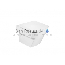 Унитаз Hall Compact, настенный, 355x500 мм, белый