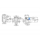 Bidet The Gap, 350x560 mm, balta