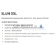SANELA stainless steel medical sink/trough SLUN 55L
