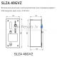 SANELA built-in coin and token machine for opening doors with GSM module and euro key SLZA 40GVZ
