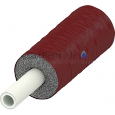 TECEflex 16mm PE-Xc/Al/PE-RT daugiasluoksnis vamzdis su 13mm PE raudona izoliacija eur/m