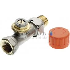 TECElogo tiesus termostatinis ventilis su išankstiniu nustatymu 1/2“ IS х 1/2“ VS 10 bar 120°C