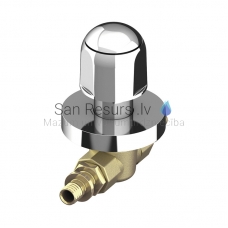 TECElogo 20mm potinklinis rutulinis ventilis su rankena