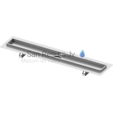 Canal TECEdrainline with hydraulic sealing system Seal System 800 mm