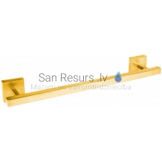 TRES CUADRO держатель для полотенец 40cm, матовый GOLD, золото