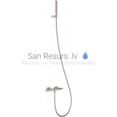 TRES SLIM Однорычажный смеситель для ванны и душа, Сталь