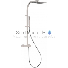 TRES SLIM Однорычажный комплект из защиты от накипи душем, Сталь