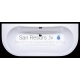 Akmens masas vanna Vispool Onda 1750x760x610