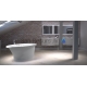 Akmens masas vanna Vispool Solare 1787x1075x680