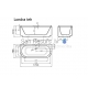 Akmens masas vanna Vispool Londra 1700x765x610