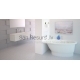 Akmens masas vanna Vispool Mia 1400x900x605