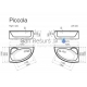 Akmens masas vanna Vispool Piccola 1575x1030x565