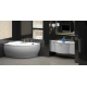 Akmens masas vanna Vispool Lago 1530x1060x616