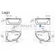 Akmens masas vanna Vispool Lago 1530x1060x616