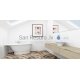 Akmens masas vanna Vispool Trevi M 1450x950x605