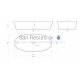 Vispool akmens masas izlietne D 1 820x420x180
