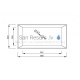 Vispool akmens masas izlietne Q 2 680x340x125