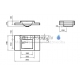 Vispool akmens masas izlietne Q-900 895x540x210