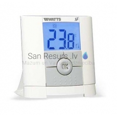 WATTS kambario radijo termostatas BT-D02-RF su LCD ekranu