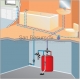 WATTS termostatinis vožtuvas AM61C AQUAMIX 32-50°С Kvs-1.5