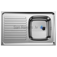 BLANCO stainless steel kitchen sink Lay-on sink R-ES 80x50