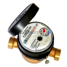 Sauso tipo vandens skaitiklis SJ-SDC D3 NWM DN15 Q3=2.5 R100H/R50V T30 L80mm