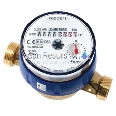 Vandens skaitiklis B-Meter 1/2'' 1.5m3 90'C be jungčių GSD8