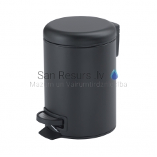 Šiukšliadėžė Potty 5l, juoda