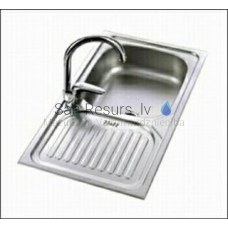 Stainless steel sink UKINOX CLL 760.435 GW 6K