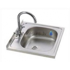 Stainless steel sink UKINOX 500x500 uzl.
