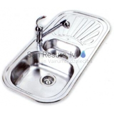 Stainless steel sink UKINOX GAP 1008.488 15GW 8K 