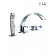 TORONTO 3-part bath and shower faucet