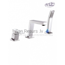 TORONTO 3-part bath and shower faucet