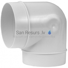 EUROPLAST plastikinis lenkimas, Ø125mm, 90* AL125-90