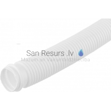 EUROPLAST apvalus kanalas minkštas ryšys, Ø100mm, 0.5m AMS100
