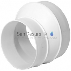 EUROPLAST plastikinis adapteris, Ø125-100mm AP125-100