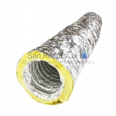EUROPLAST lankstus oro kanalas, garso izoliacija, Aluflex SONO, Ø100mm-10m