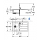 Grohe кухонная раковина K200 со смесителем BauEdge 86x50cm stainless steel/chrome