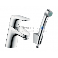 Hansgrohe kriauklės maišytuvas su higienos dušu FOCUS E2