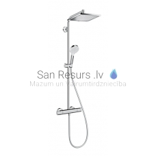 Hansgrohe termostatinis maišytuvas su dušo komplektu CROMETTA E Showerpipe 240 1JET