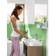 Hansgrohe kriauklės maišytuvas su push-open NOVUS LOWFLOW 100